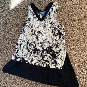 White and black tank